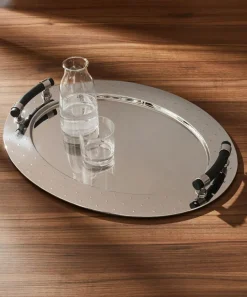Alessi Tableware^MG09 Oval Tray with Handles