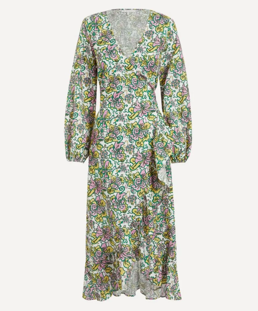 Heidi Klein Dresses^Midi Wrap Dress in Liberty Fabrics’ Kings Road