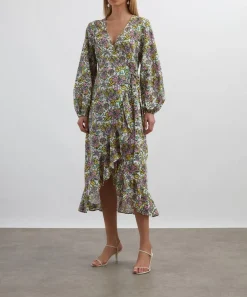 Heidi Klein Dresses^Midi Wrap Dress in Liberty Fabrics’ Kings Road