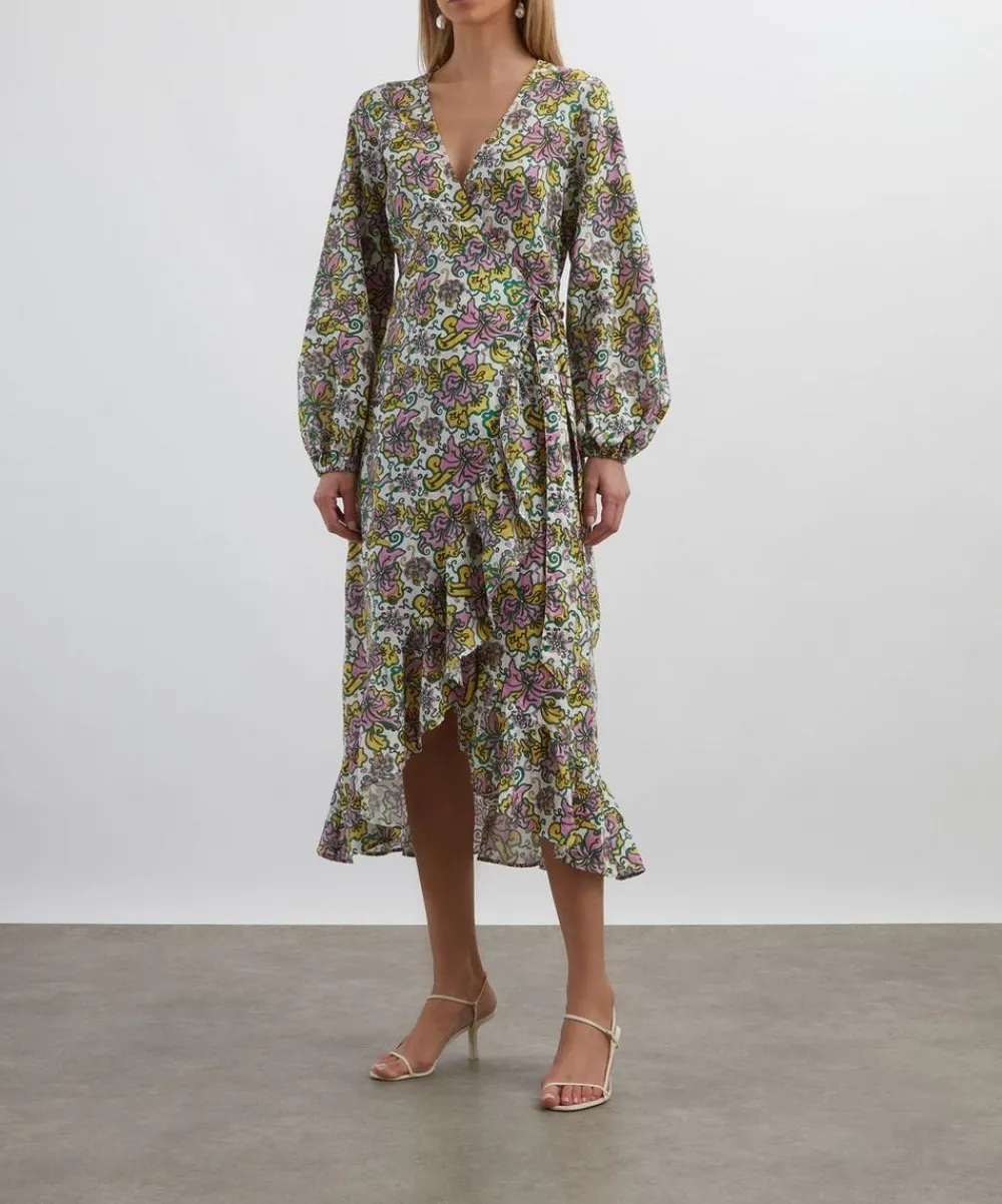 Heidi Klein Dresses^Midi Wrap Dress in Liberty Fabrics’ Kings Road