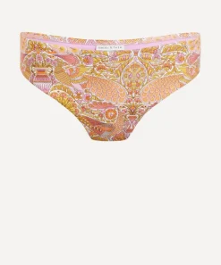 Heidi Klein Swimwear^Mid-Rise Bottoms in Liberty Fabrics’ Oscar’s Palace