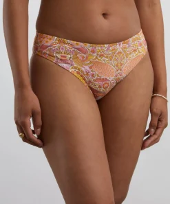 Heidi Klein Swimwear^Mid-Rise Bottoms in Liberty Fabrics’ Oscar’s Palace