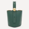 Loewe Bags^Mini Pebble Leather Bucket Bag