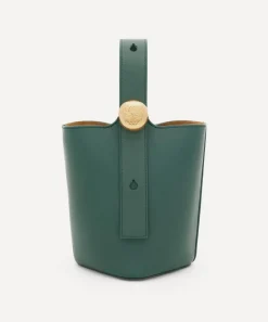 Loewe Bags^Mini Pebble Leather Bucket Bag