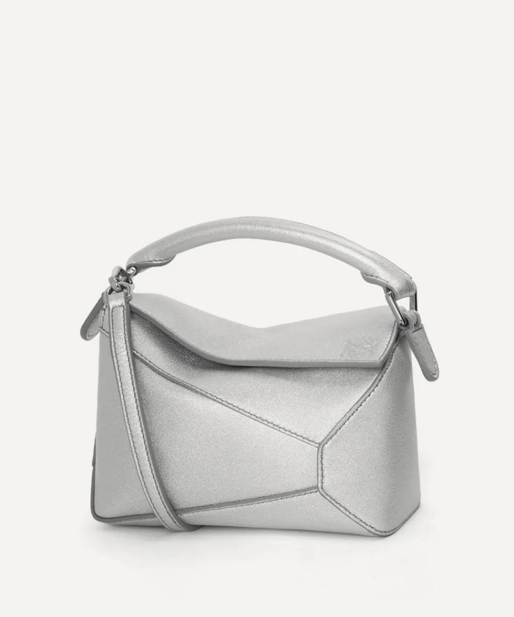 Loewe Bags^Mini Puzzle Edge Laminated Shoulder Bag