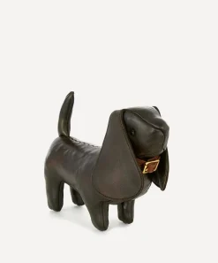 Omersa Footstools & Furniture|Ornaments^Miniature Leather Basset Hound