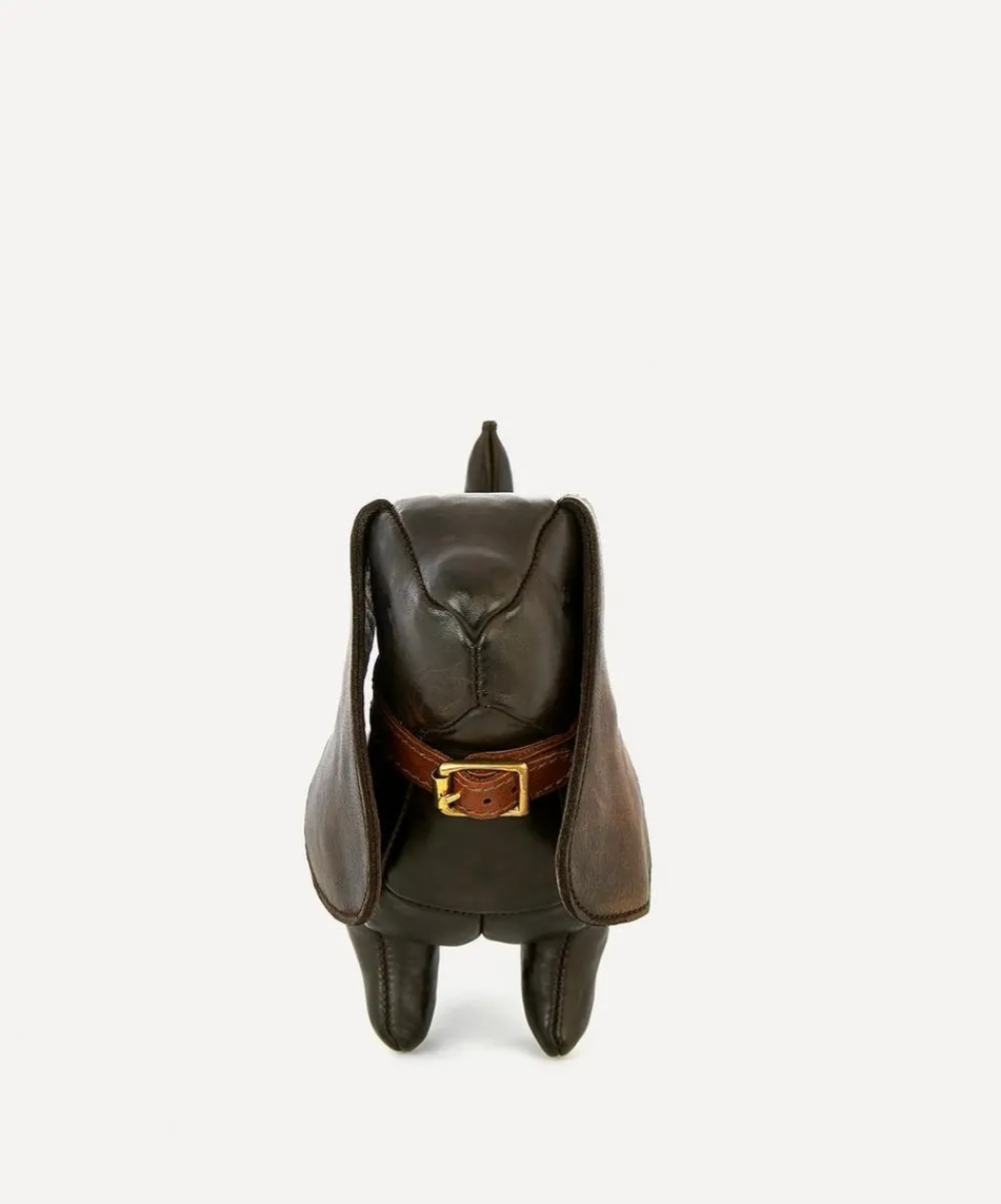 Omersa Footstools & Furniture|Ornaments^Miniature Leather Basset Hound