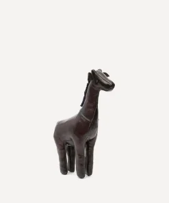 Omersa Footstools & Furniture|Ornaments^Miniature Leather Giraffe
