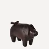 Omersa Footstools & Furniture|Ornaments^Miniature Leather Pig