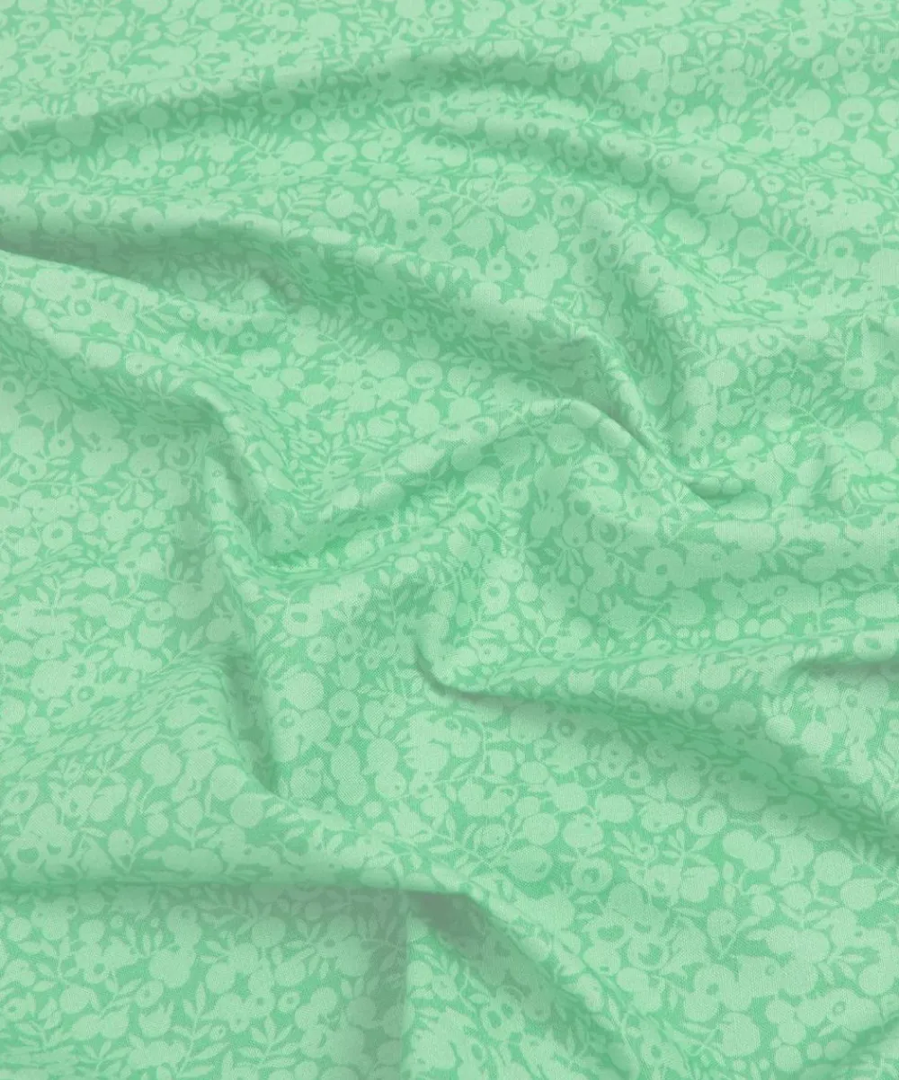 Liberty Fabrics Cotton For Quilting^Mint Wiltshire Shadow Lasenby Quilting Cotton