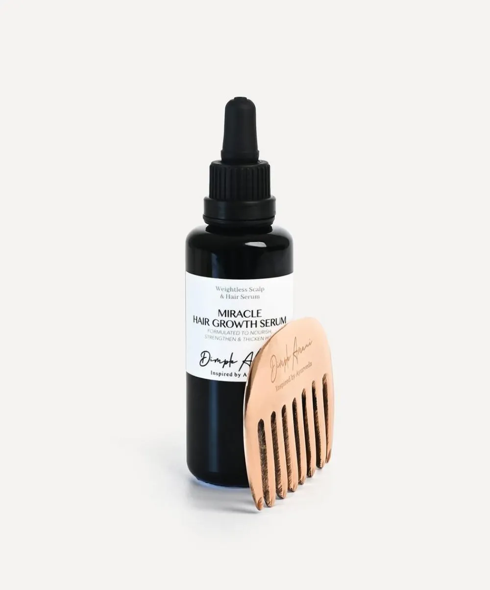 Dimple Amani Hair Styling^Miracle Hair Growth Set with Copper Comb