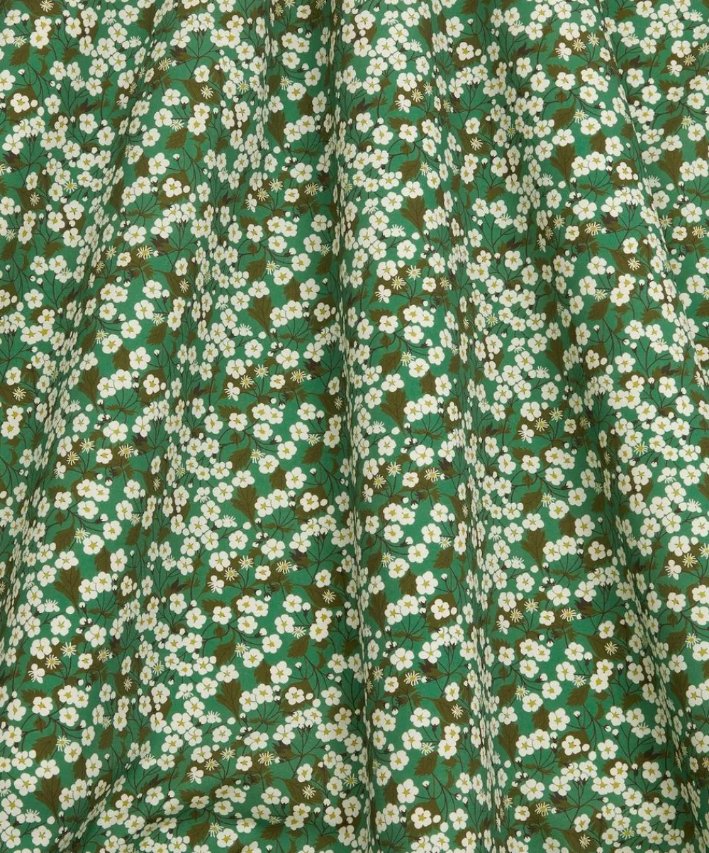 Liberty Interiors Furnishing Fabrics^Mitsi Blossom Cotton in Jade