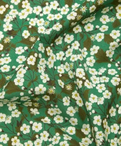 Liberty Interiors Furnishing Fabrics^Mitsi Blossom Cotton in Jade