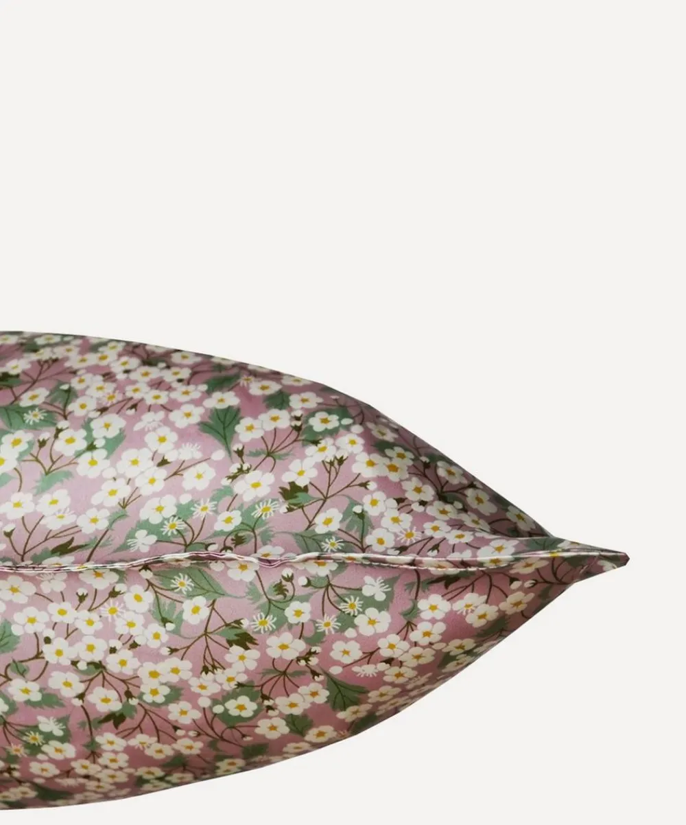 Coco & Wolf Bedding^Mitsi Powder Pink Silk Pillowcases Set of Two