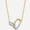 Astley Clarke Necklaces^Mixed Metal Aurora U-Hoop Link Necklace