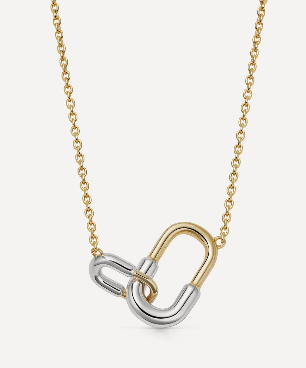 Astley Clarke Necklaces^Mixed Metal Aurora U-Hoop Link Necklace