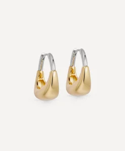 Astley Clarke Earrings^Mixed Metal Chunky Aurora U-Hoop Hoop Earrings