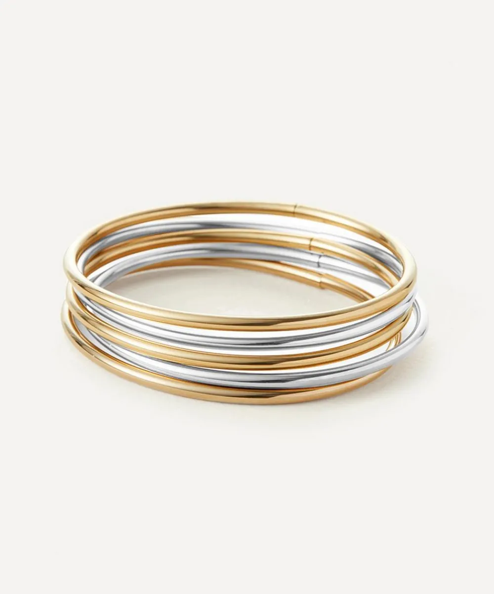 JENNY BIRD Bracelets^Mixed Metal Dane Bangle Bracelet Set
