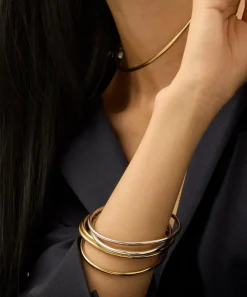 JENNY BIRD Bracelets^Mixed Metal Dane Bangle Bracelet Set