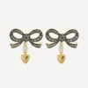Kirstie Le Marque Earrings^Mixed Metal Elisabeth Diamond Bow Stud Earrings