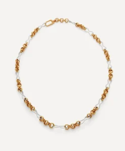 Monica Vinader Necklaces^Mixed Metal Heritage Link Chain Necklace