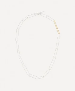 Otiumberg Necklaces^Mixed Metal Paperclip Link Chain Necklace