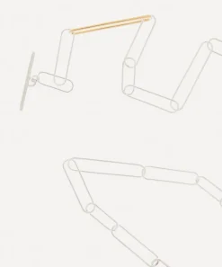 Otiumberg Necklaces^Mixed Metal Paperclip Link Chain Necklace