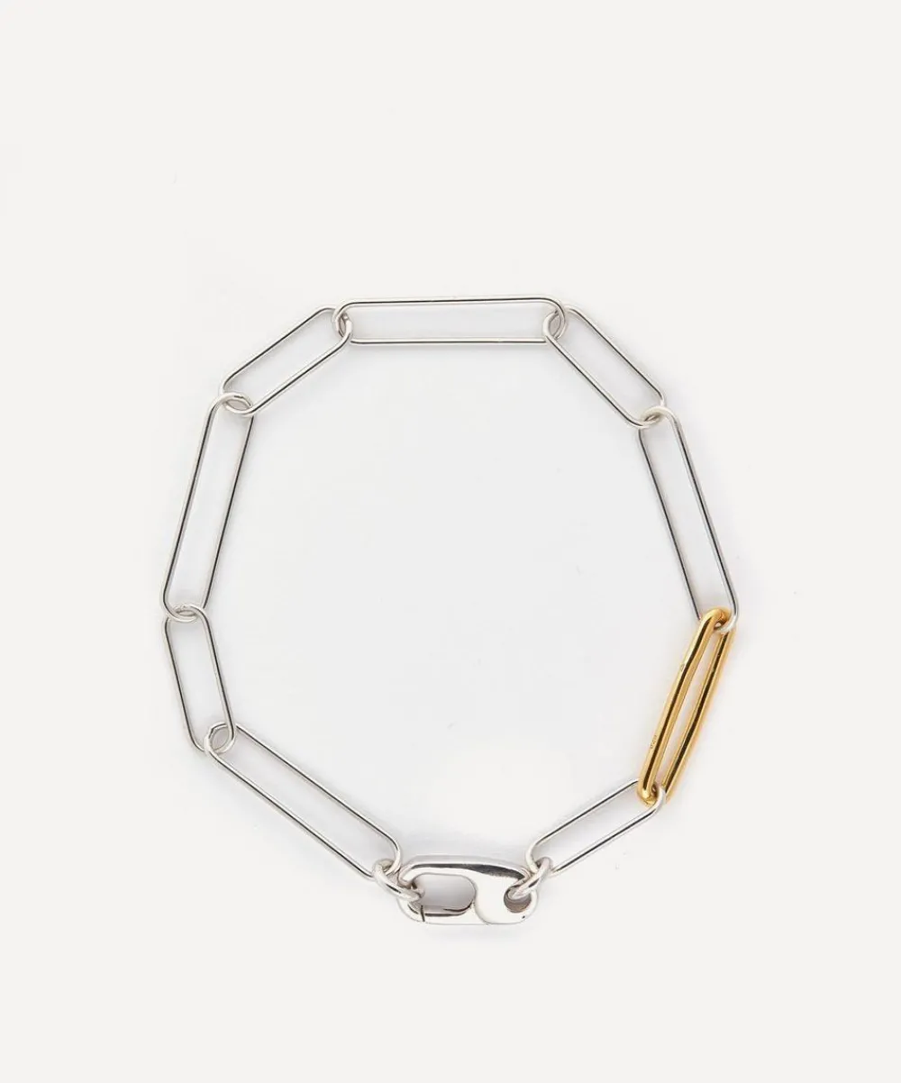 Otiumberg Bracelets^Mixed Metal Paperclip Link Chain Bracelet