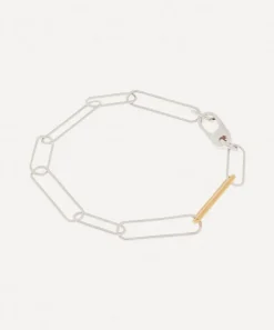 Otiumberg Bracelets^Mixed Metal Paperclip Link Chain Bracelet