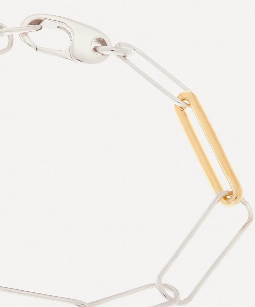 Otiumberg Bracelets^Mixed Metal Paperclip Link Chain Bracelet