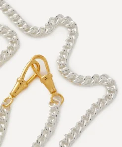 Tilly Sveaas Jewellery^Mixed Metal Slim Curb Clipt Chain Necklace