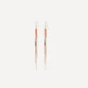 Stephanie Schneider Earrings|Earrings^Mixed Metal Two-Tone Chain Drop Earrings