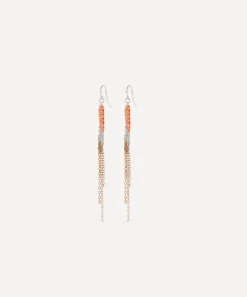 Stephanie Schneider Earrings|Earrings^Mixed Metal Two-Tone Chain Drop Earrings