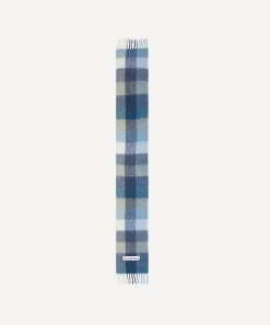 Acne Studios Scarves^Mohair Checked Scarf