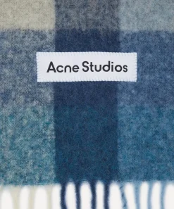 Acne Studios Scarves^Mohair Checked Scarf