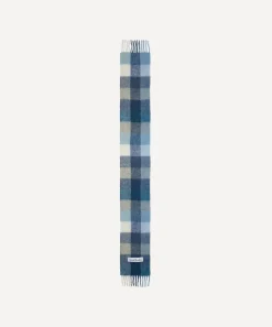 Acne Studios Scarves^Mohair Checked Scarf