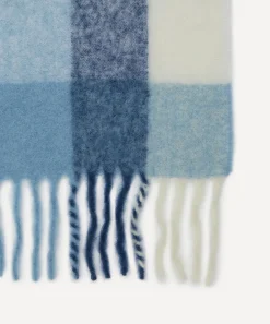 Acne Studios Scarves^Mohair Checked Scarf