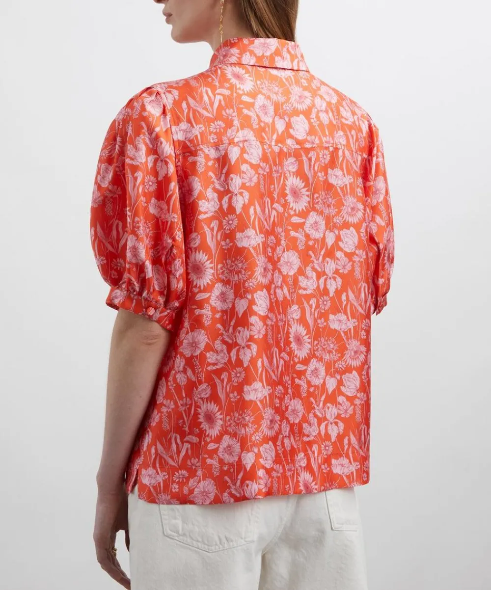 Liberty Tops^Mono Muse Puff-Sleeve Shirt