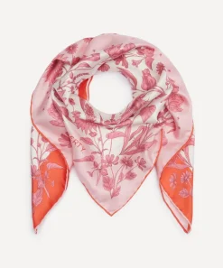 Liberty Scarves^Mono Muse 90x90 Silk Scarf