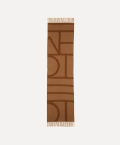 Toteme Scarves^Monogram Jacquard Wool Scarf