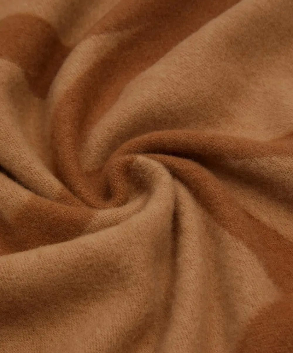 Toteme Scarves^Monogram Jacquard Wool Scarf