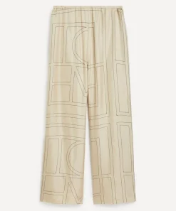 Toteme Trousers & Shorts|Sleepwear^Monogram Silk Pyjama Bottoms