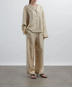 Toteme Trousers & Shorts|Sleepwear^Monogram Silk Pyjama Bottoms