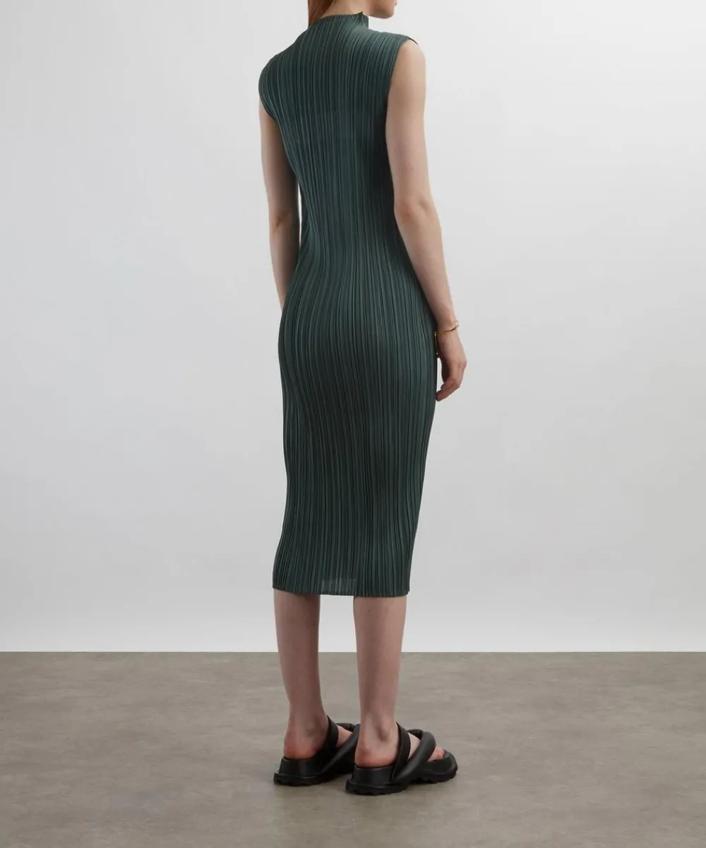 Pleats Please Issey Miyake Dresses^MONTHLY COLOURS: JUNE Midi Dress
