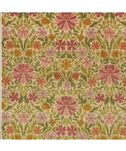 Liberty Interiors Furnishing Fabrics|Furnishing Fabrics^Moon Garden Vintage Velvet in Lichen