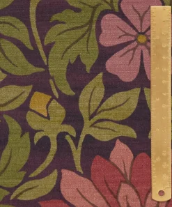 Liberty Interiors Furnishing Fabrics^Moon Garden Vintage Velvet in Dragonfly