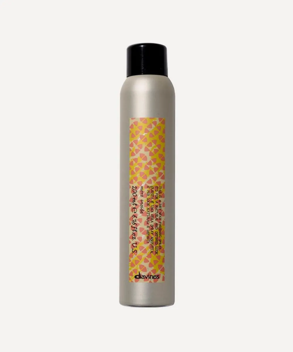 Davines Hair Styling^More Inside Dry Wax Finishing Spray 200ml