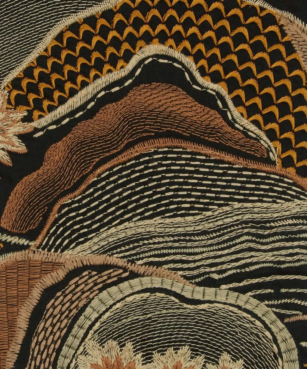 Liberty Interiors Furnishing Fabrics^Mount Edo in Pewter Dark