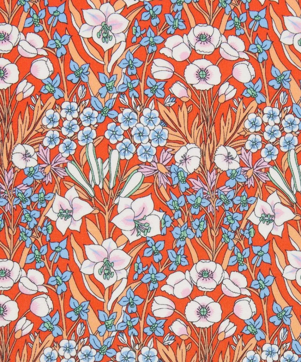 Liberty Fabrics Classic Silks|Crepe De Chine^Mountain Primrose Crepe de Chine