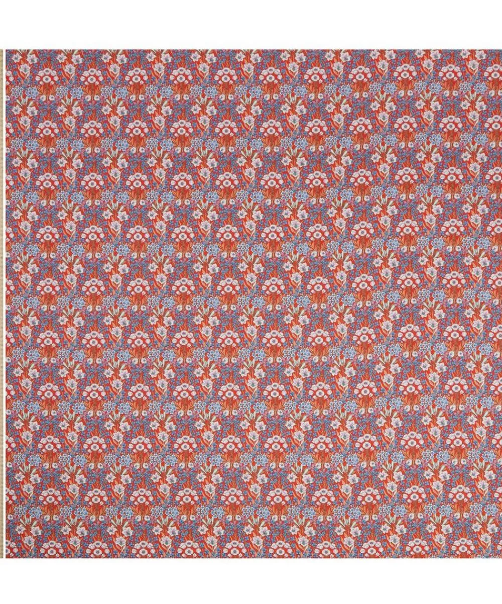 Liberty Fabrics Classic Silks|Silk Satin^Mountain Primrose Silk Satin